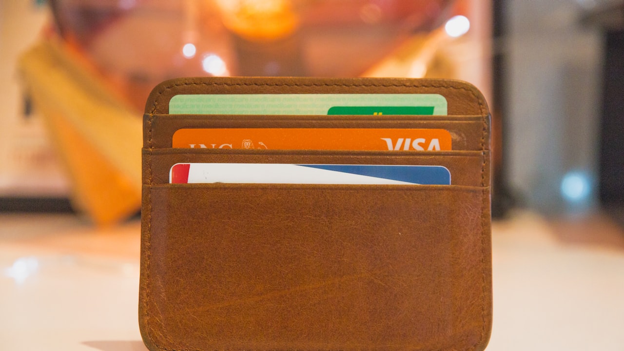 brown wallet