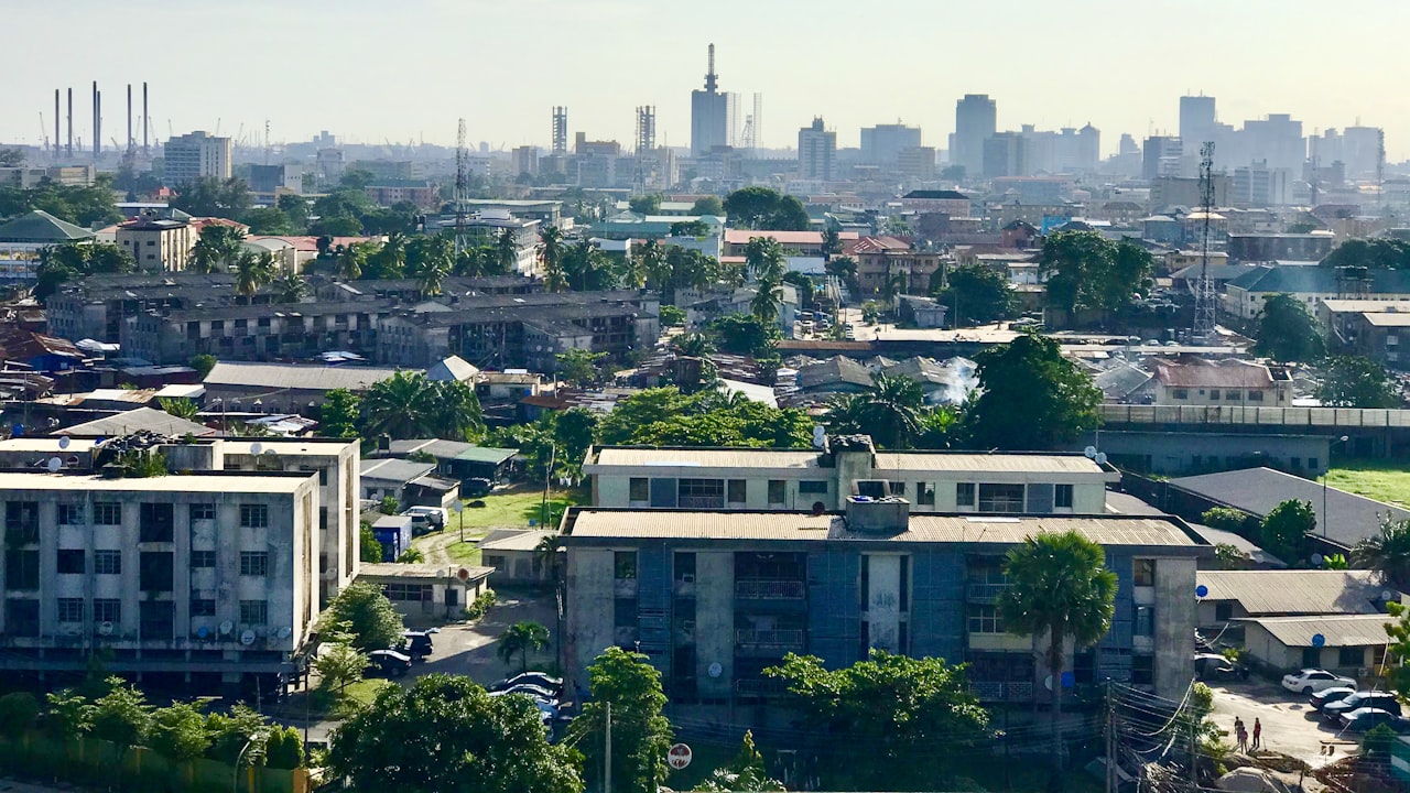 aerial view of city buildings during daytime